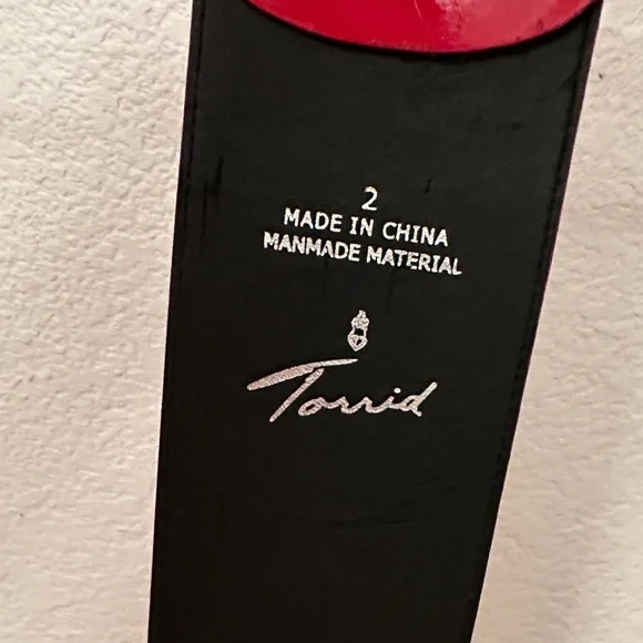 Torrid Red Belt - Picture 3 of 8